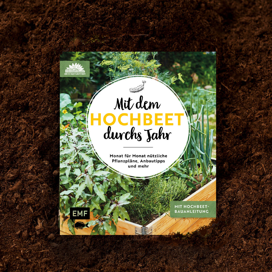 Book - With the raised bed through the year