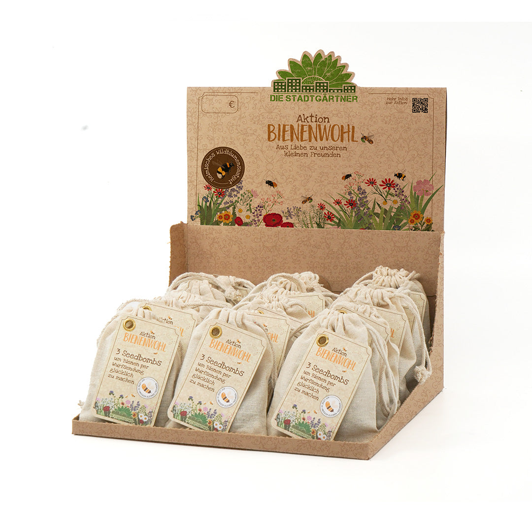Tray - Bee Welfare Seed Bombs (24 pieces)